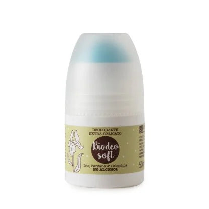Biodeo Soft - Deodorante roll-on Iris, Bardana, Calendula