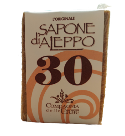 Sapone di Aleppo 30% olio d’alloro 200gr