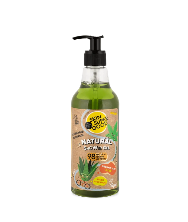 Gel doccia idratante all'aloe