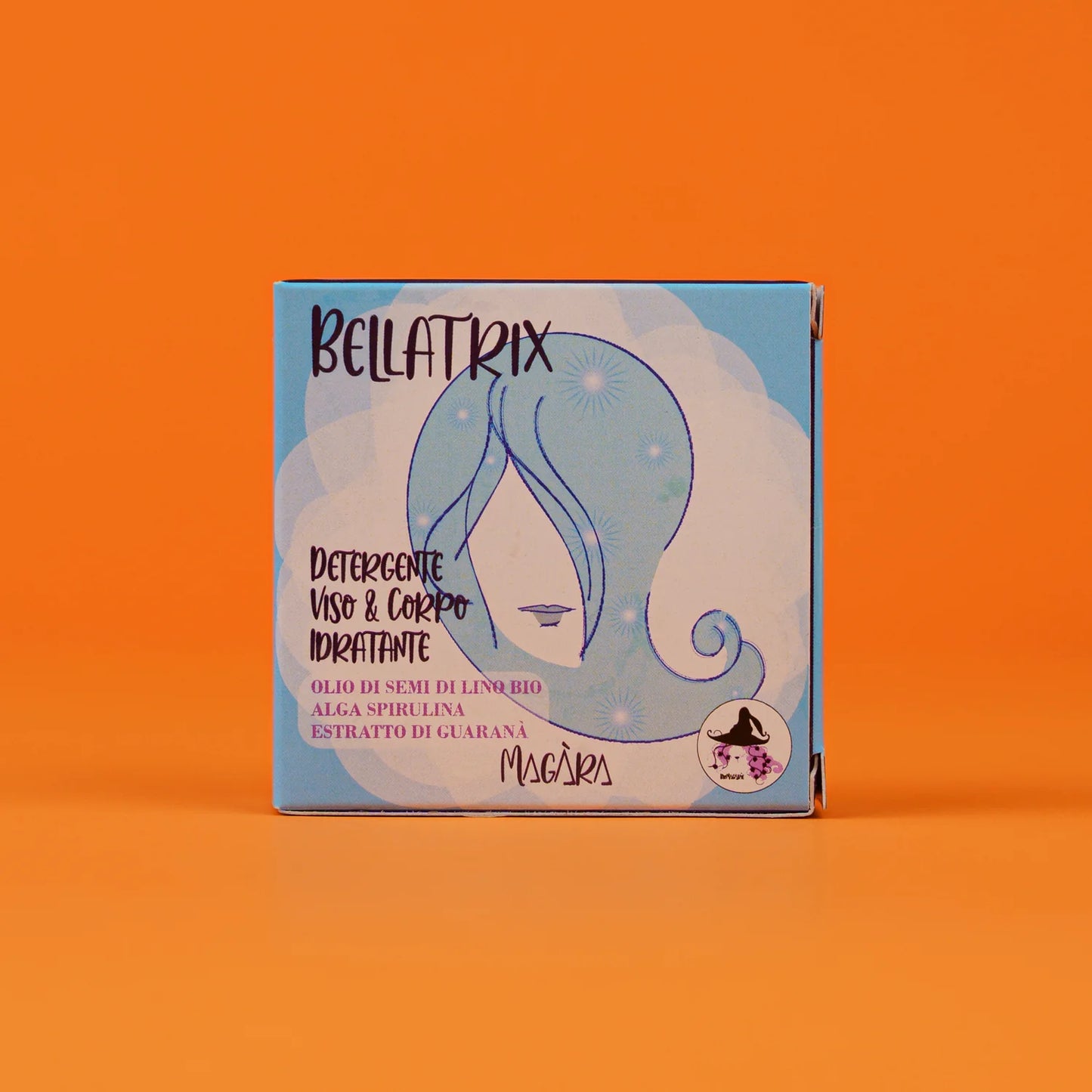 Bellatrix detergente viso e corpo idratante solido