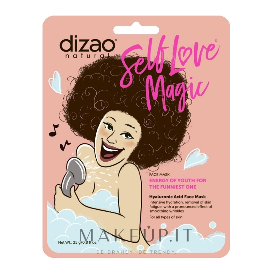 Maschera viso con acido ialuronico