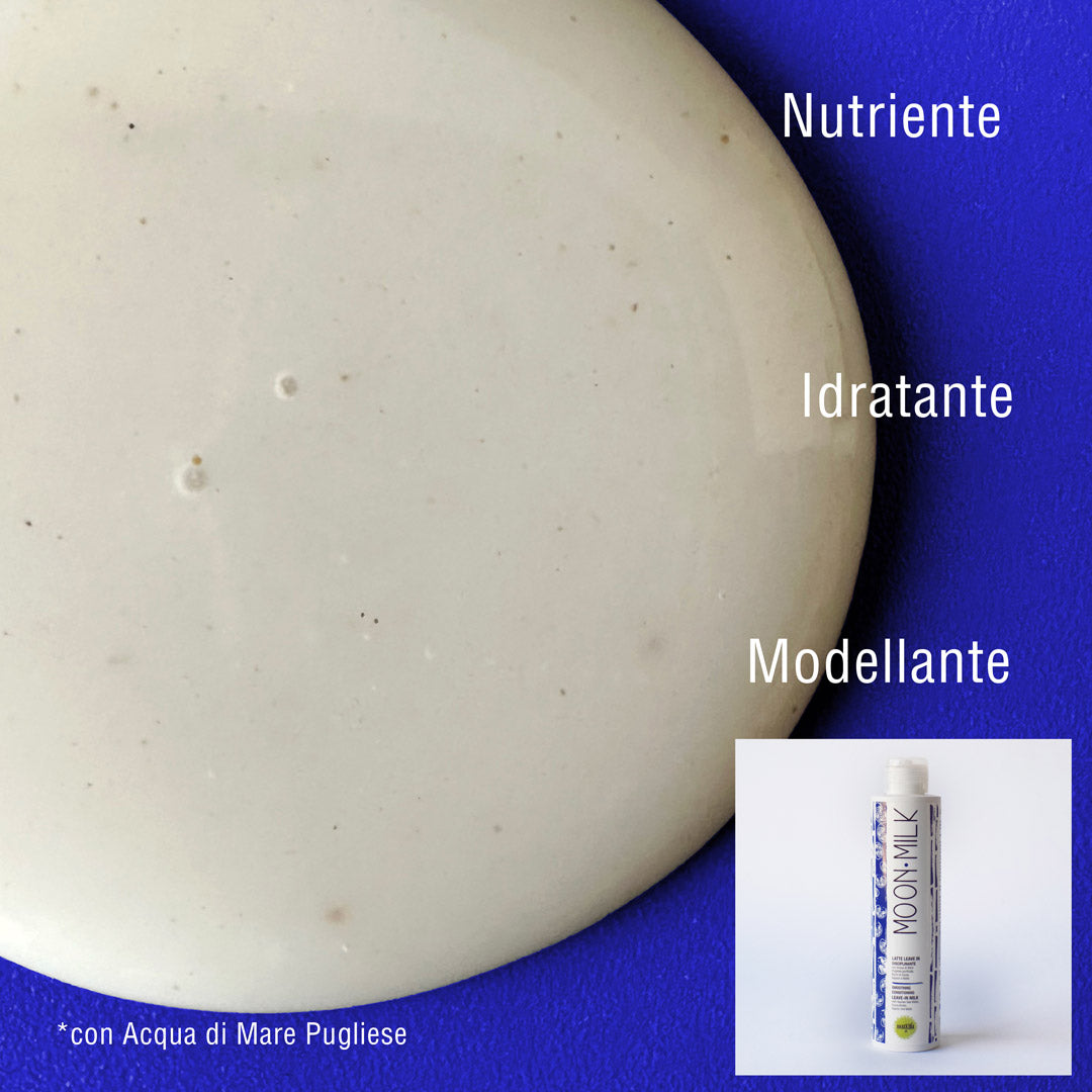 Moon milk. Latte per lo styling