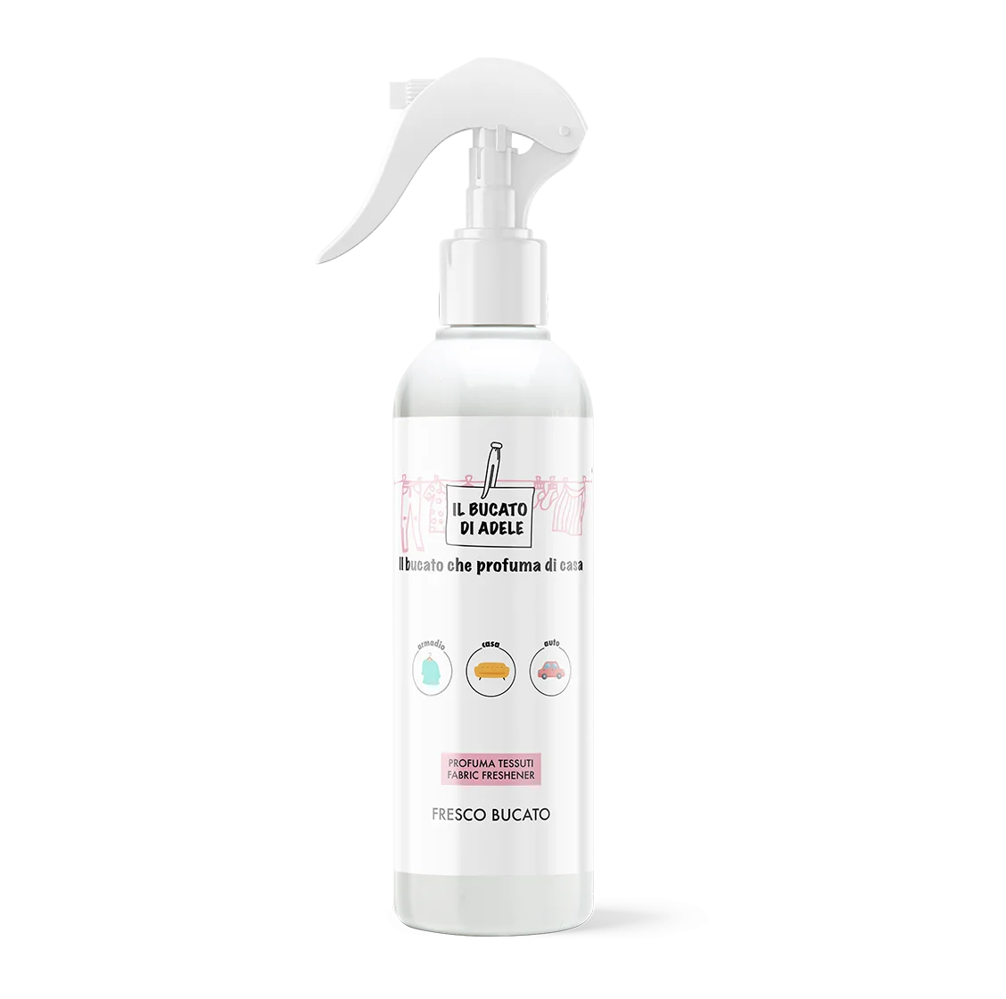 Profuma tessuti spray FRESCO BUCATO