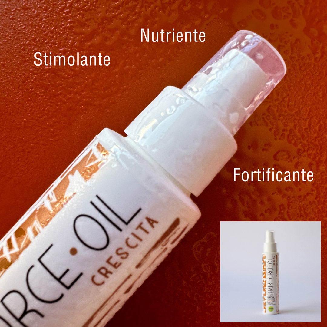 Oiling box (olio fortificante - spazzola per massaggio del cuoio capelluto)
