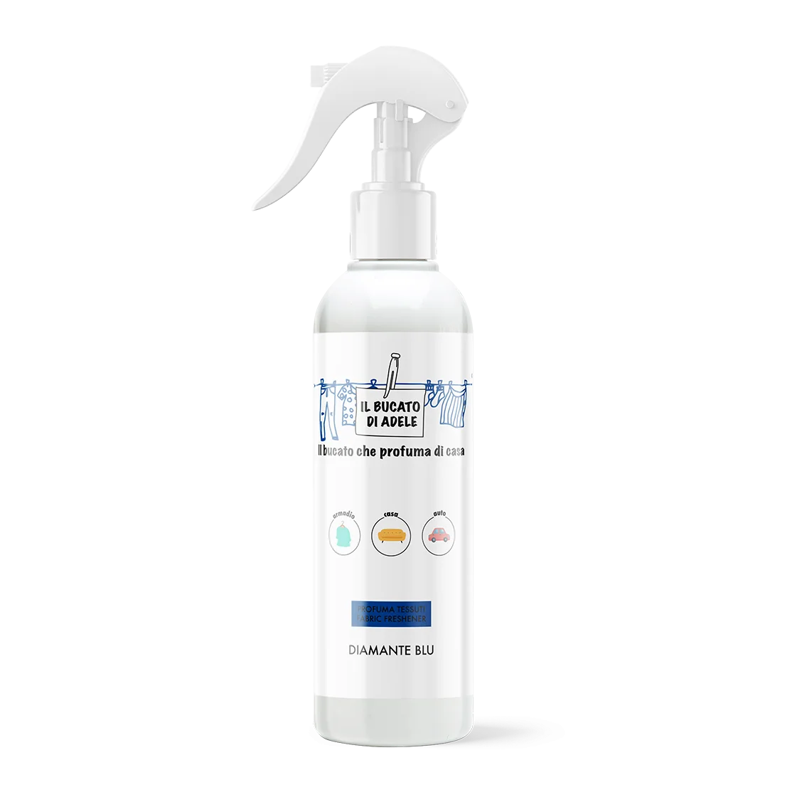Profuma tessuti spray DIAMANTE BLU