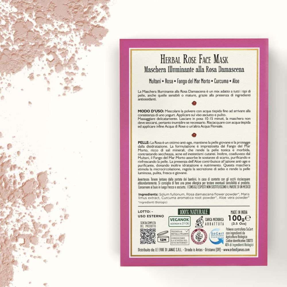 Maschera Illuminante - Rosa Damascena