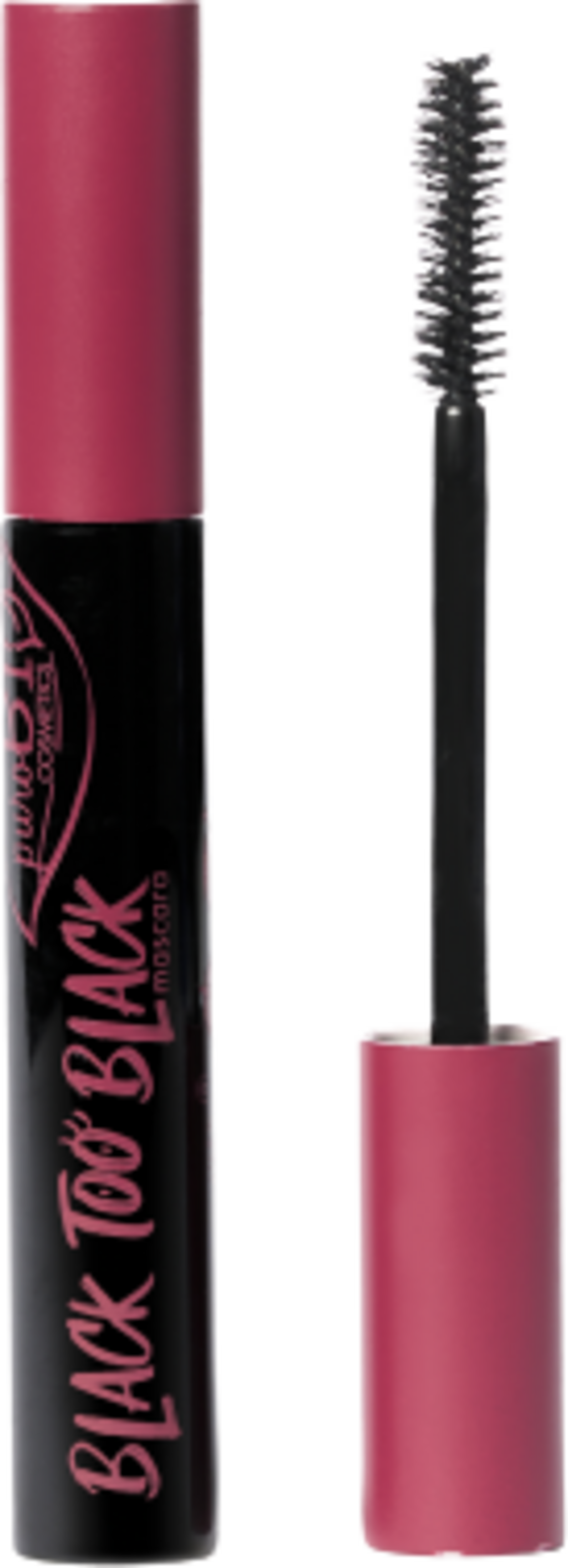 MASCARA BLACK TOO BLACK - volume extra