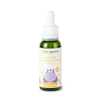Bio olio mamma e bimbo azione antiossidante ed emolliente
