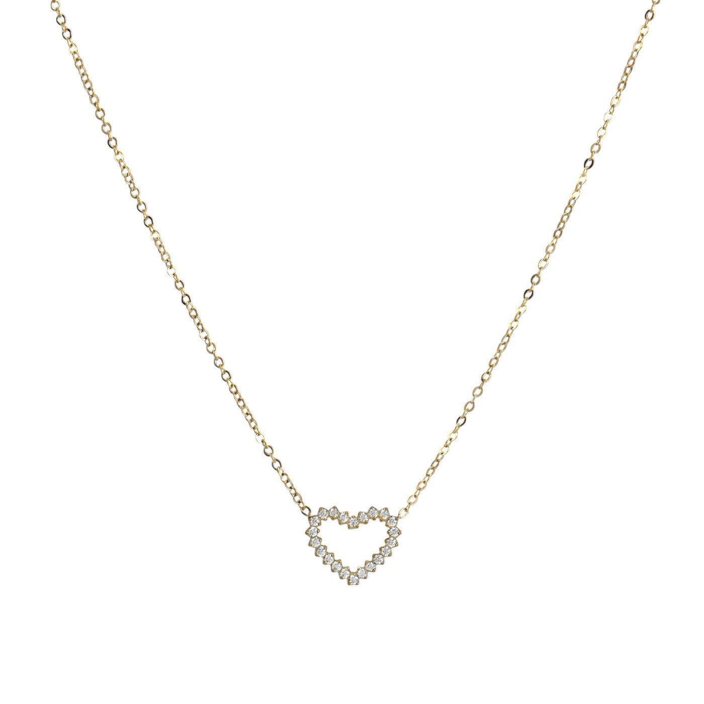 Collana cuore argento