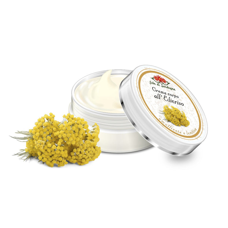 Crema corpo all'elicriso Emolliente e idratante - ERBE DI SARDEGNA