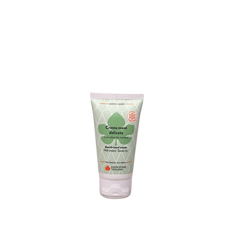 Crema mani delicata all'edera