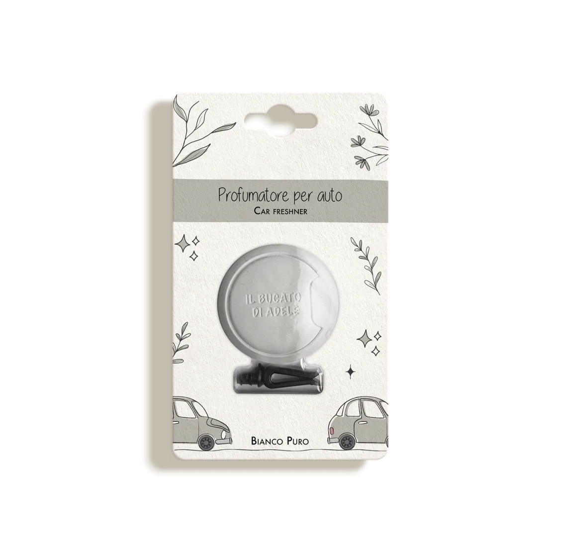 Profumatore per auto BIANCO PURO