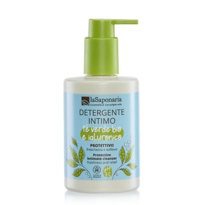 Detergente intimo Protettivo - Tè verde Bio e acido ialuronico