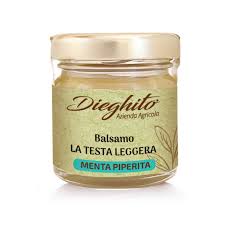 Balsamo per affievolire i sintomi del mal di testa alla Menta Piperita