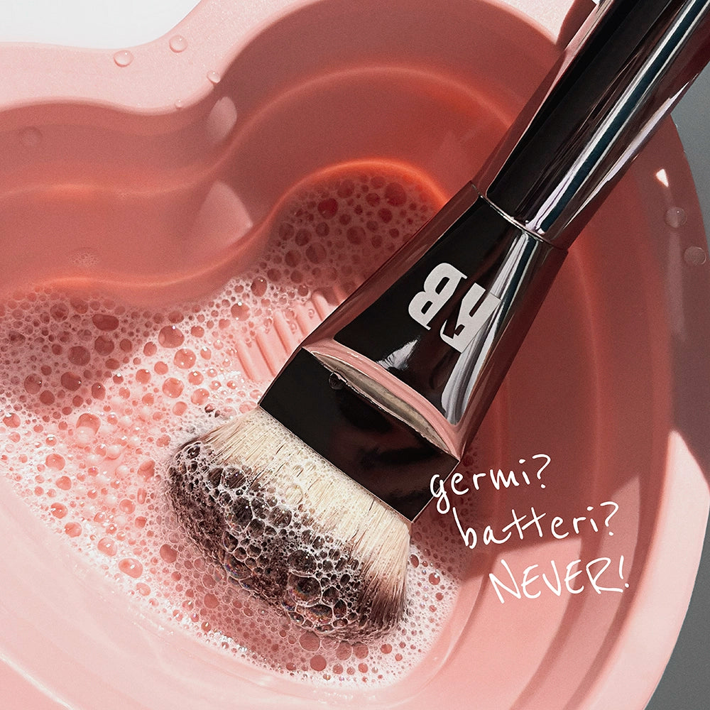 Pulitore pennelli in silicone