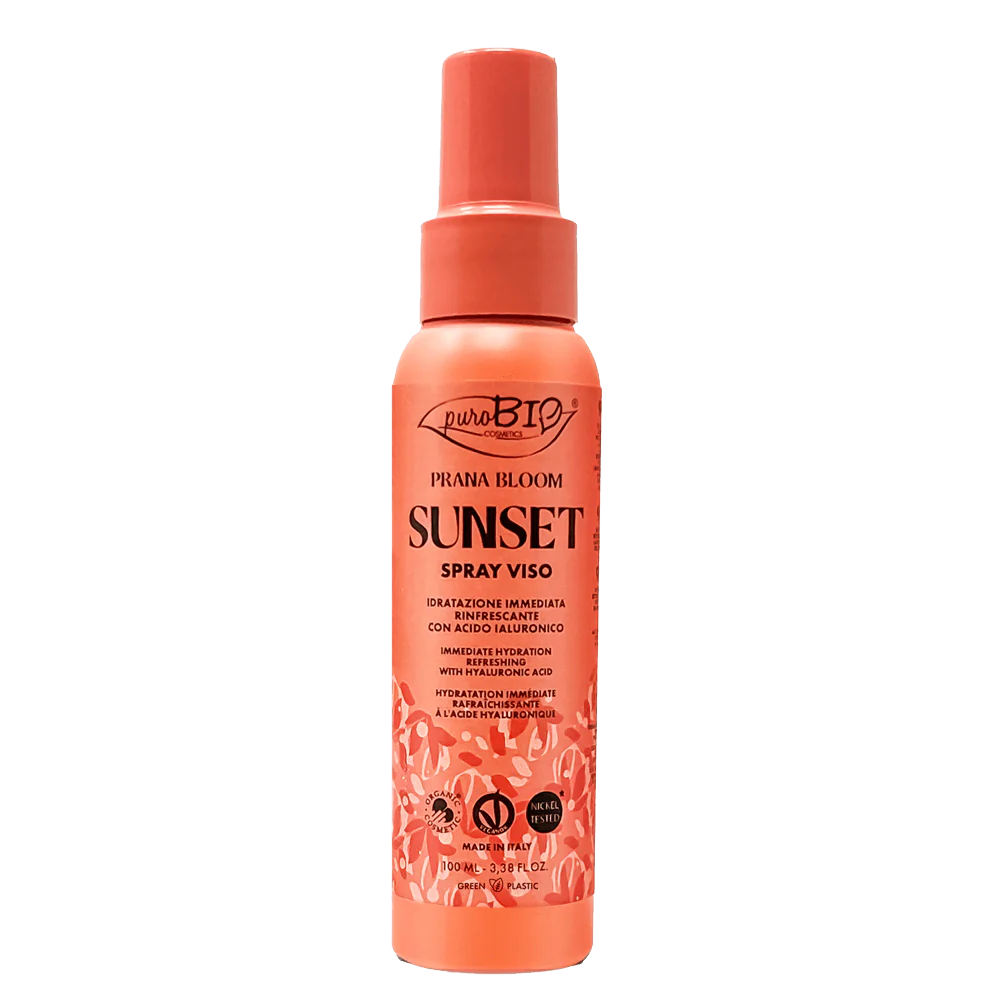 Spray viso fissante trucco e rinfrescante