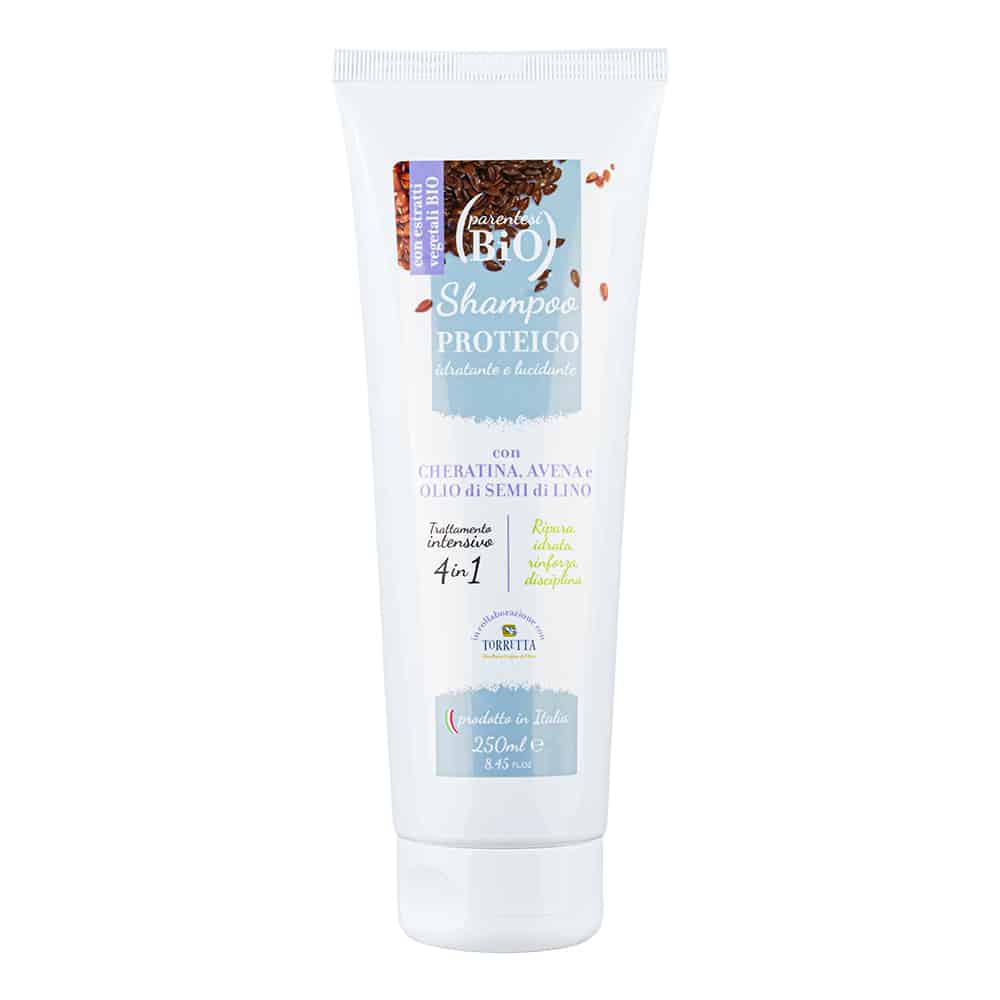 Shampoo proteico idratante e lucidante