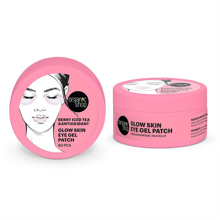 PATCH OCCHI IN GEL ILLUMINANTI "LAMPONE & MENTA"