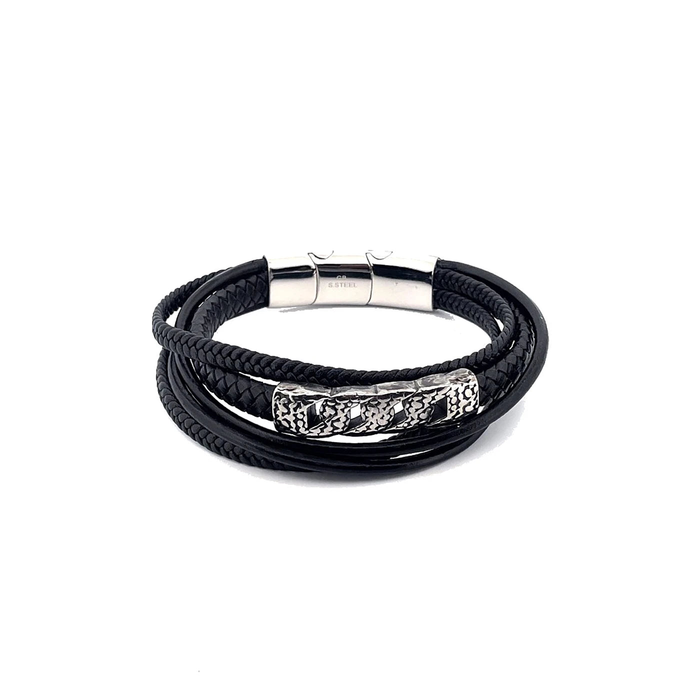 Bracciale uomo in acciaio