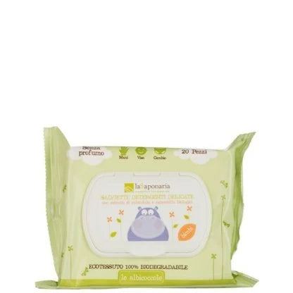 Salviette detergenti delicate Azione idratante e rigenerante