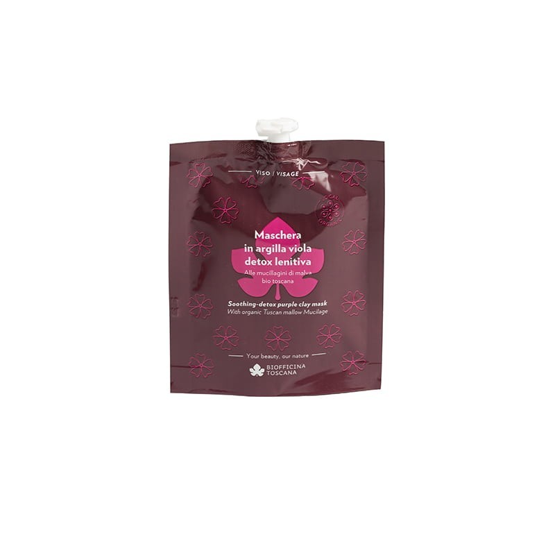 Maschera in argilla nera detox illuminante