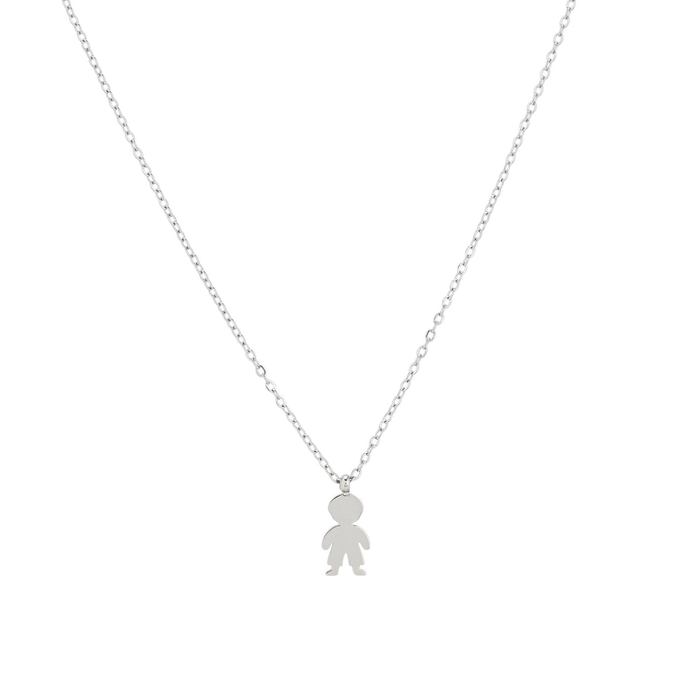 Collana oro/argento bambino