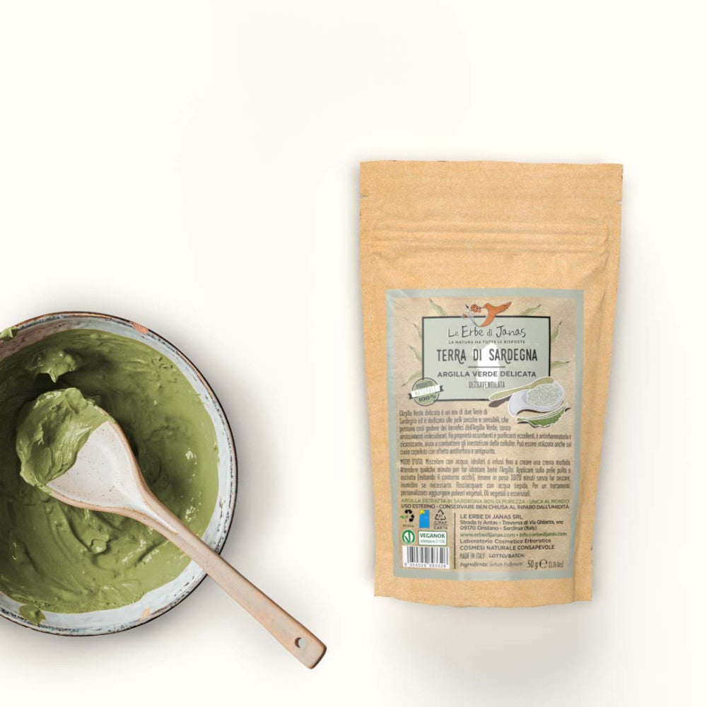 Argilla verde delicata (ultraventilata)