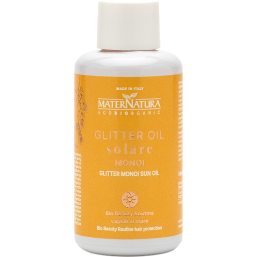 Olio per capelli glitterato