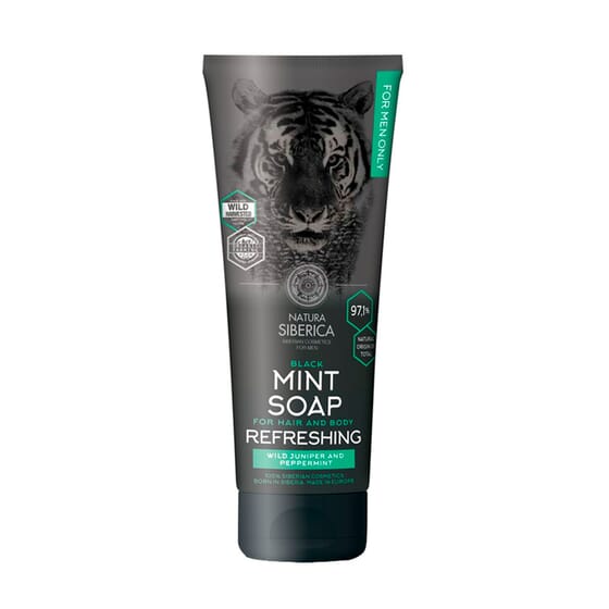 Doccia shampoo 2 in 1 rinfrescante alla menta