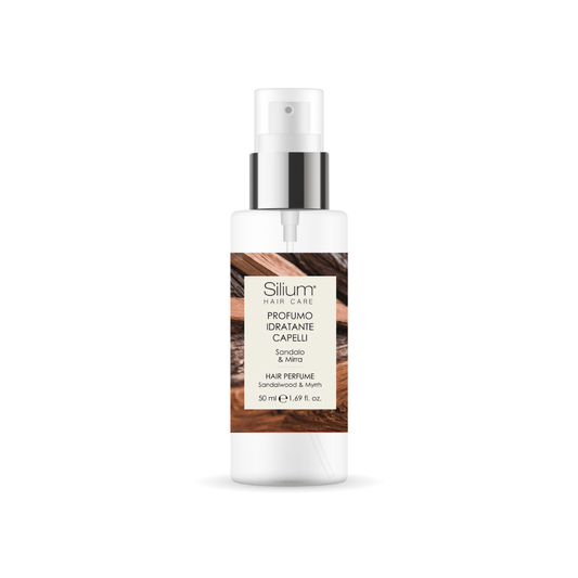 Profumo per capelli idratante "sandalo & mirra"