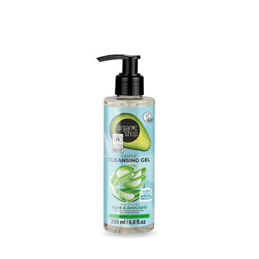 Gel detergente rinfrescante aloe e avocado