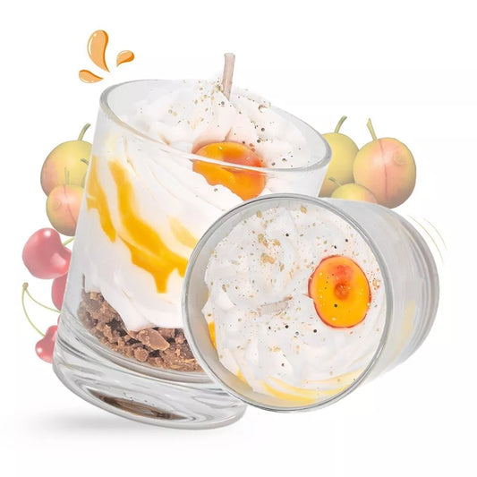Candela gourmet coppa panna e mirabelle