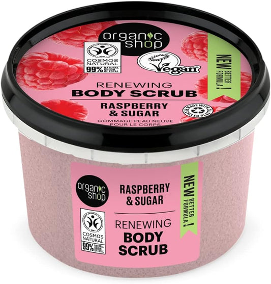 SCRUB CORPO LAMPONE E ZUCCHERO