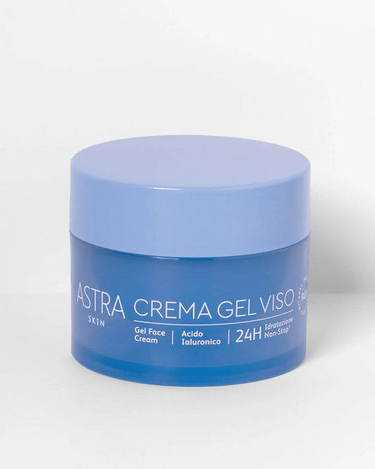 Crema gel viso fresca e idratante