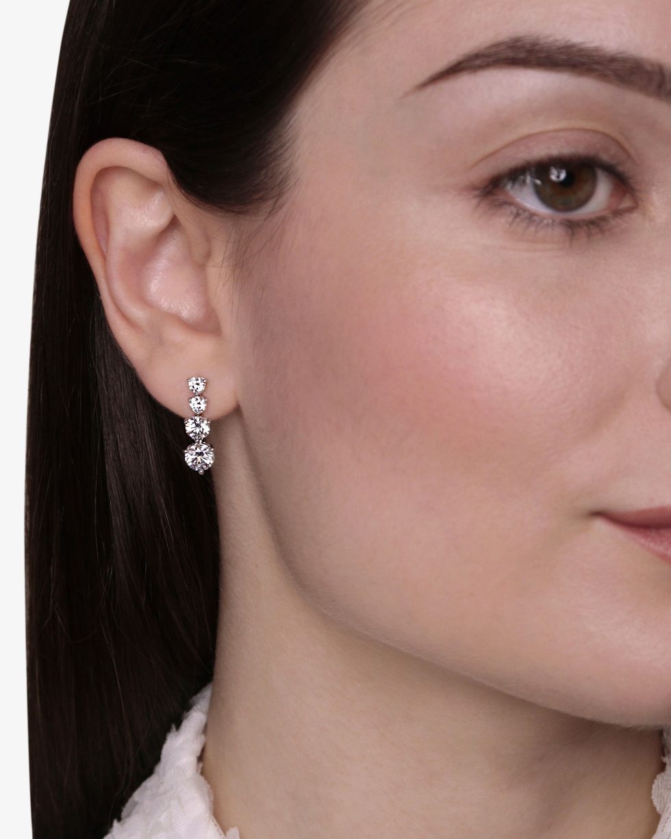 Orecchini pendenti Nicoletta argento