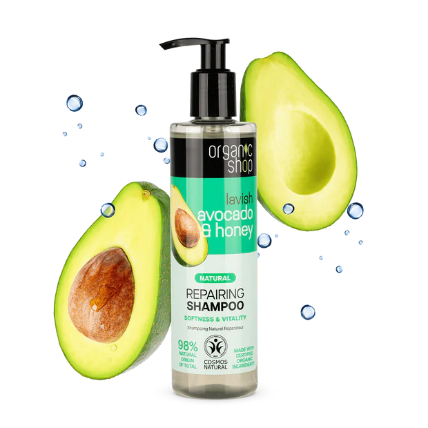 Shampoo all'avocado e miele