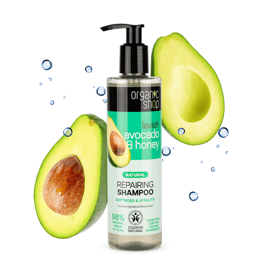 Shampoo all'avocado e miele