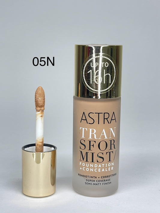 Astra Transformist fondotinta+ correttore 05N