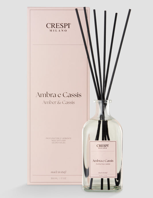 Profumatore per ambiente AMBRA E CASSIS 250/500 ml