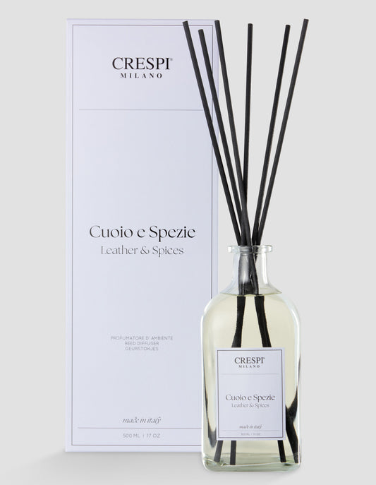 Profumatore per ambiente CUOIO E SPEZIE 250/500 ml