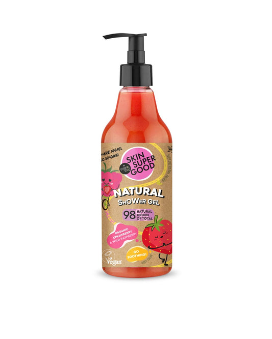 SHOWER GEL CON FRAGOLA E LAMPONE SELVATICO