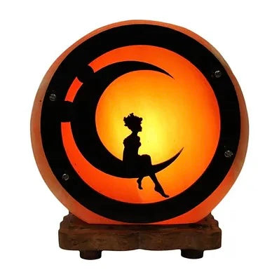 Lampada di Sale Trilly ragazza sulla luna