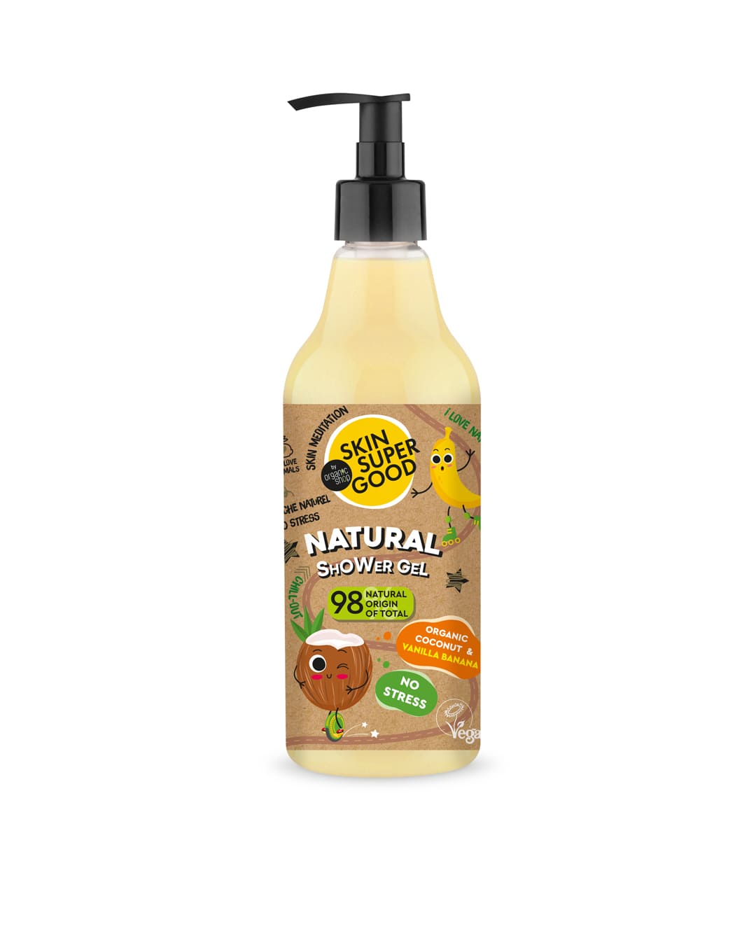 GEL DOCCIA COCCO E BANANA SKIN SUPER GOOD