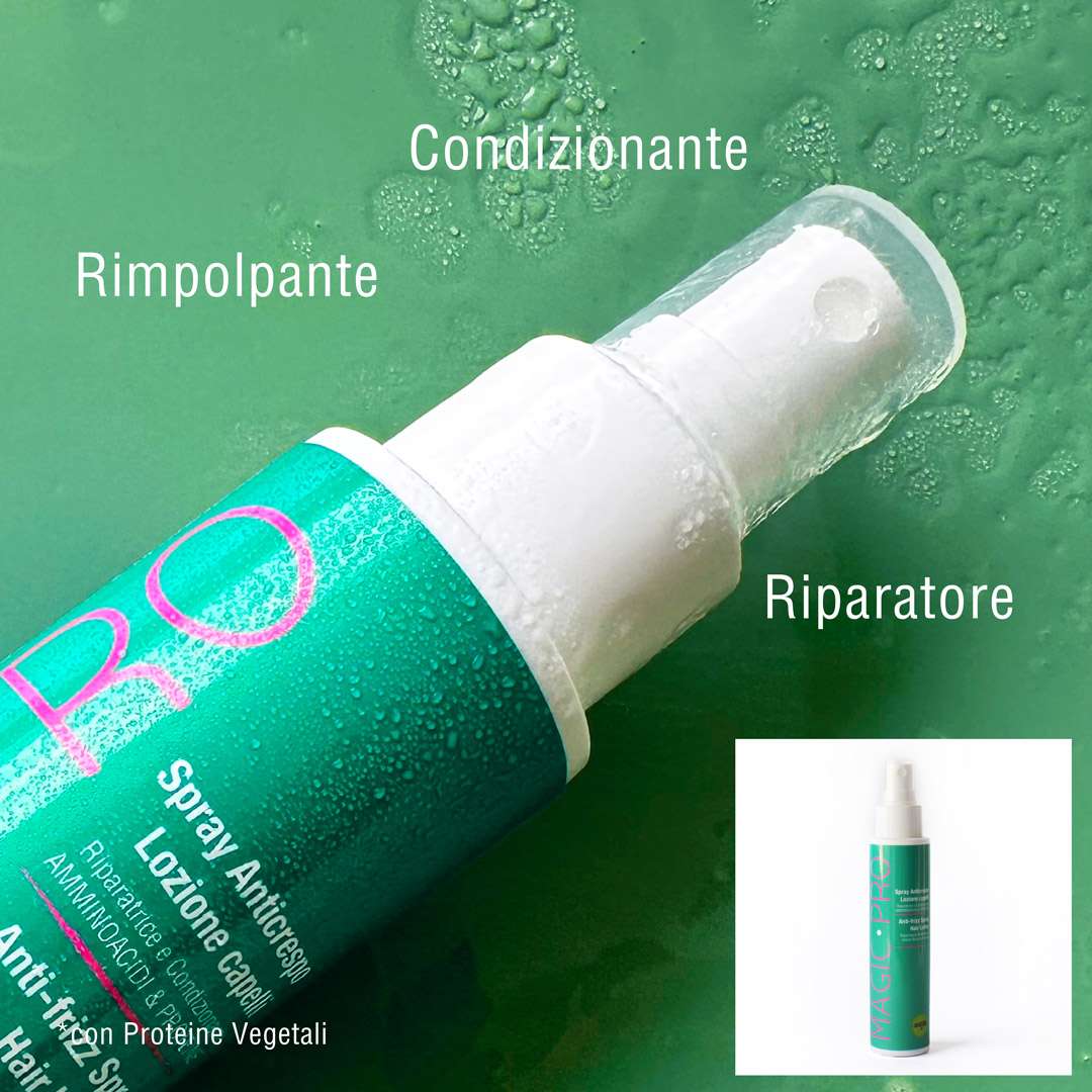 Spray anti crespo rimpolpante e riparatore