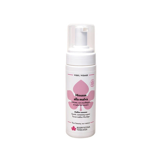 Mousse detergente alla malva