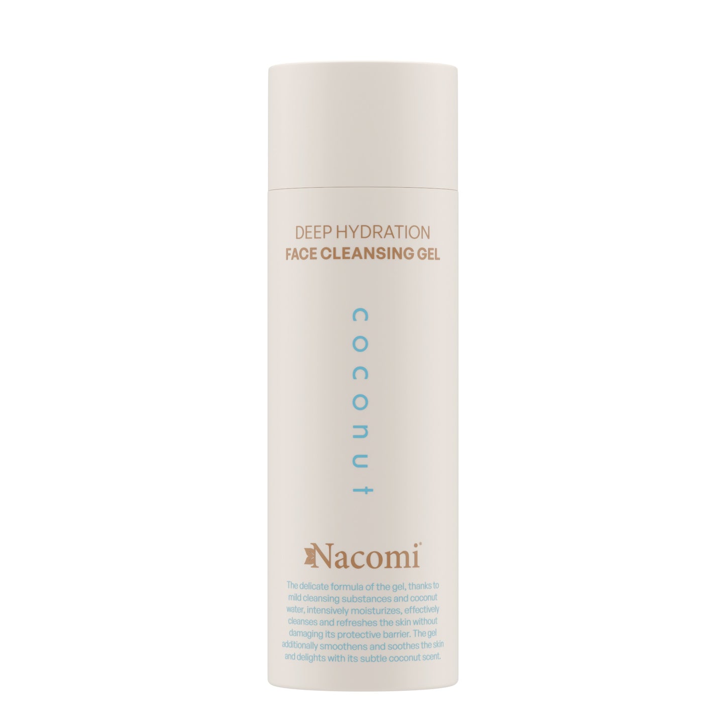 Detergente viso delicato in gel al cocco