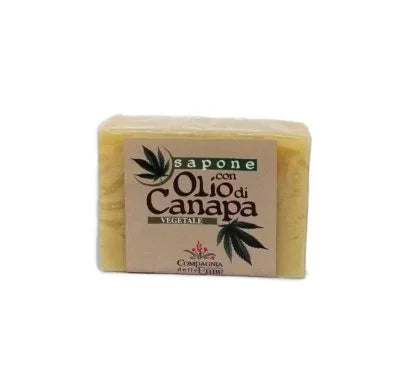 Sapone Vegetale all’olio di Canapa 20% 100gr