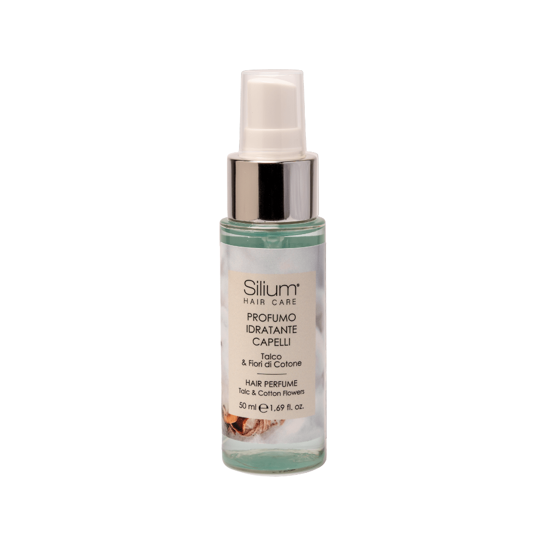 PROFUMO PER CAPELLI IDRATANTE TALCO & FIORI DI COTONE