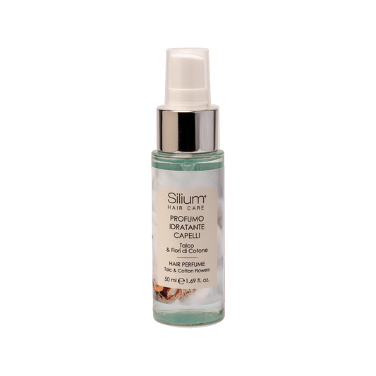 PROFUMO PER CAPELLI IDRATANTE TALCO & FIORI DI COTONE