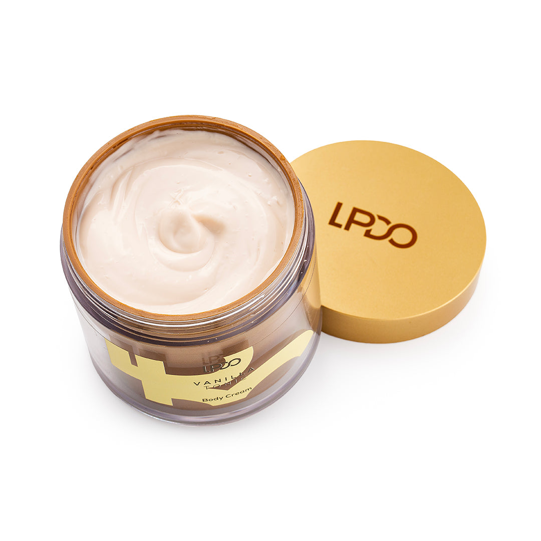 Crema corpo Vanilla Tonic ispirata a Vanilla Powder di Matiere Premiere